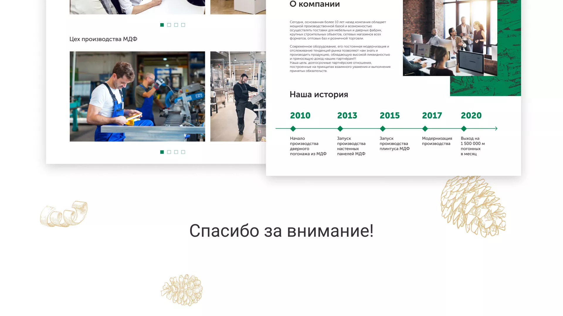 Разработка айдентики и сайта компании «Plastwood» в Вилючинске