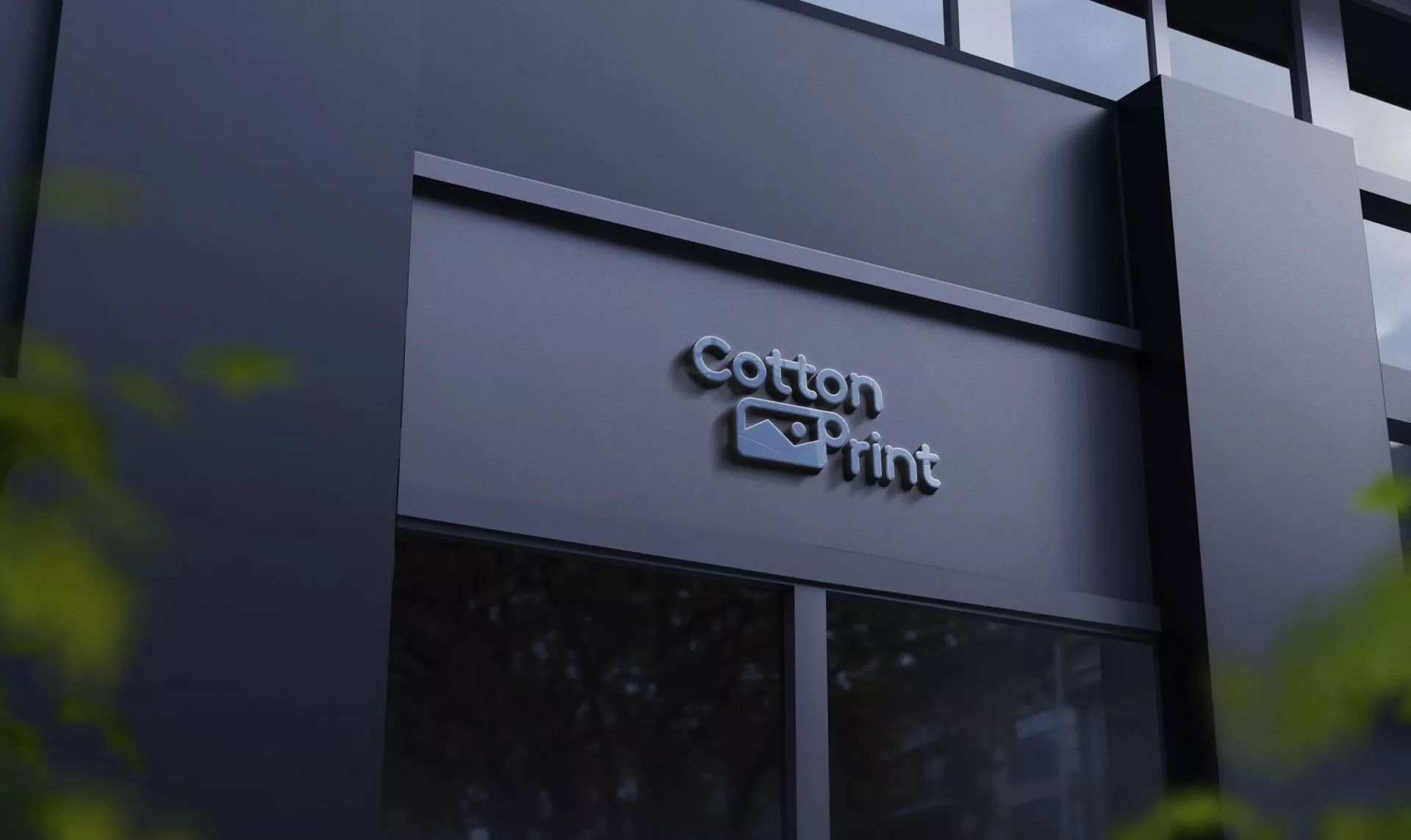 Разработка логотипа в Вилючинске для компании «CottonPrint»