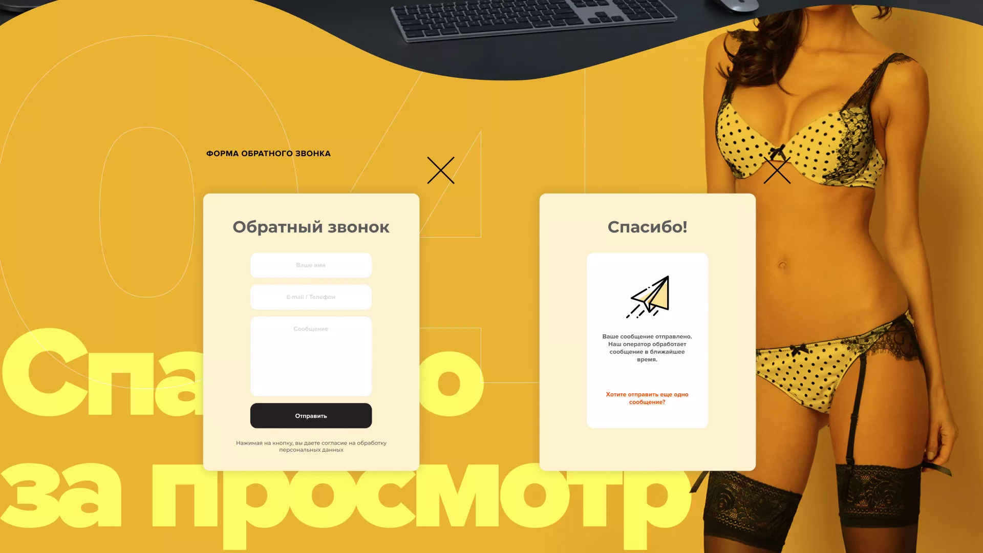 Создание интернет-магазина «Главсексмаг» в Вилючинске