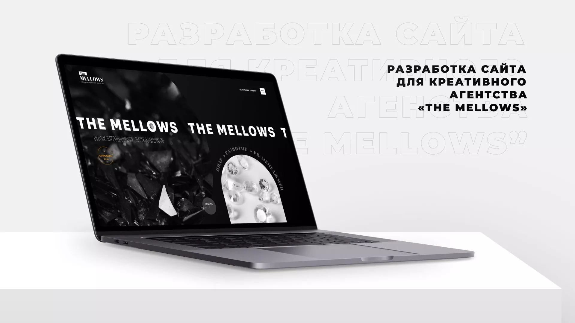 Разработка сайта креативного агентства «The Mellows» в Вилючинске