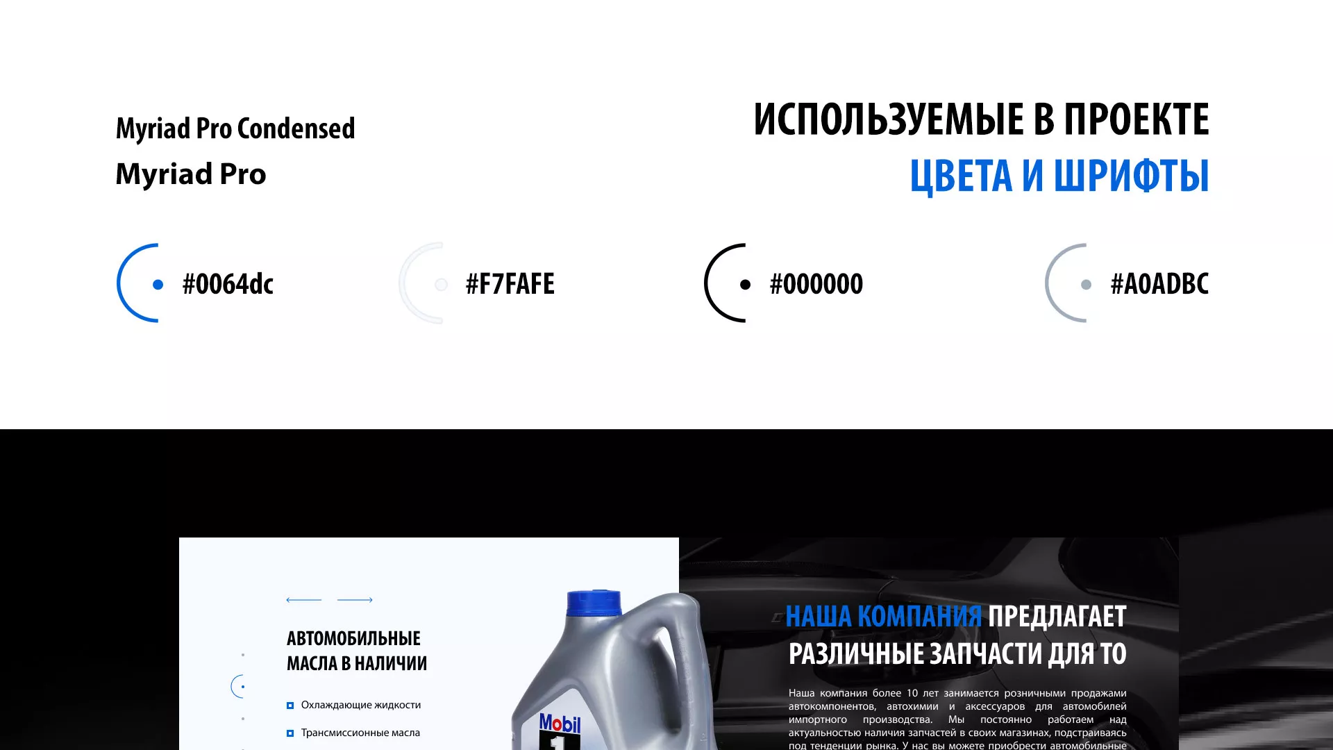 Разработка сайта магазина автозапчастей «М7» в Вилючинске
