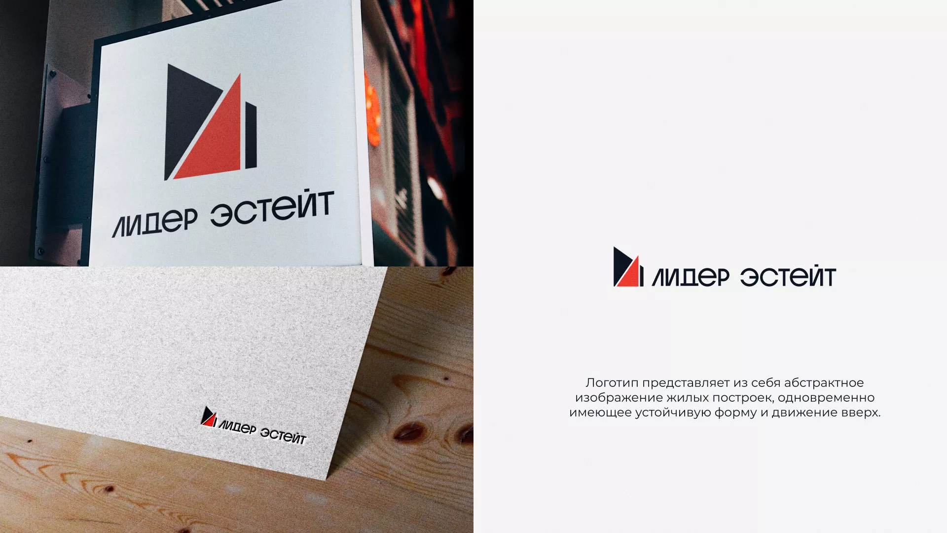 Сделали логотип для агентства недвижимости «Лидер Эстейт» в Вилючинске